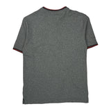 Age 12 Polo By Ralph Lauren Spellout Polo Shirt - Large Grey Cotton