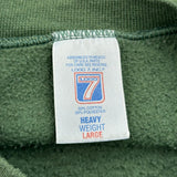 Green Bay Packers Logo 7 Nfl Sweatshirt - Large Green Cotton Blend