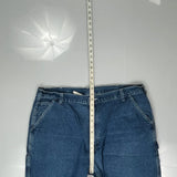 Carhartt Carpenter Jeans - 41W 30L Blue Cotton