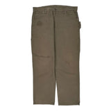 Dickies Carpenter Trousers - 38W 30L Brown Cotton