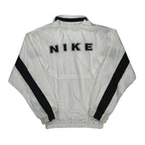 Nike Spellout Windbreaker - Large White Polyester