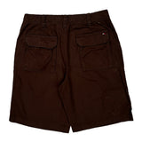 Tommy Hilfiger Chino Shorts - 34W 10L Brown Cotton