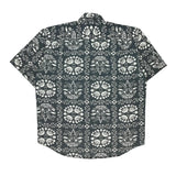 Guess Short Sleeve Shirt - Large Grey Cotton
