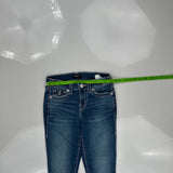 True Religion Skinny Jeans - 26W US 0 Blue Cotton