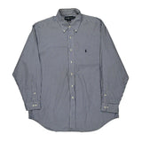 Yarmouth Ralph Lauren Checked Shirt - XL Blue Cotton