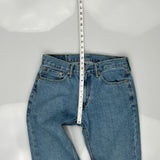505 Levis Jeans - 30W 29L Light Wash Cotton