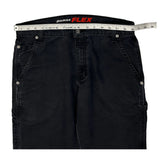 Dickies Double Knee Carpenter Pants - 32W 30L Black Cotton Blend