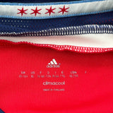 Age 15-16 Chicago Fire Adidas Football Shirt - XL Red Polyester