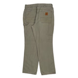 Unbranded Carpenter Trousers - 32W 32L Grey Cotton