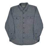 Carhartt Shirt - Large Blue Cotton