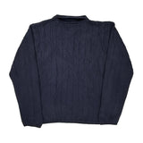 Ralph Lauren 1/4 Zip - 2XL Navy Cotton