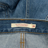 Levis Jeans - 28W UK 8 Blue Cotton
