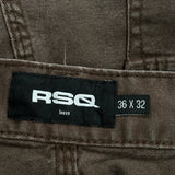 Unbranded Cargo Pants - 36W 32L Brown Cotton