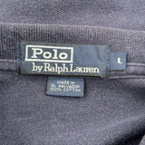 Polo By Ralph Lauren Polo Shirt - Large Navy Cotton