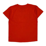Age 8 Gildan Graphic T-Shirt - Small Red Cotton Blend