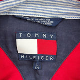 Vintage Tommy Hilfiger Jacket - Large Red Cotton