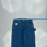 Pointer Double Knee Carpenter Jeans - 28W 30L Blue Denim