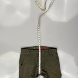 Dickies Carpenter Trousers - 30W 32L Green Cotton Blend