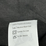 Cci Single Stitch T-Shirt - Large Black Cotton