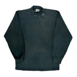 Made In USA Nike Long Sleeve T-Shirt - Large Black Cotton