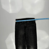 505 Levis Jeans - 29W 30L Black Cotton