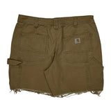 Carhartt Carpenter Shorts - 32W 7L Brown Cotton