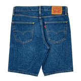 502 Levis Denim Shorts - 34W 10L Blue Cotton