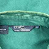 Polo By Ralph Lauren Harrington Jacket - Large Green Cotton