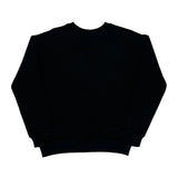 Tommy Jeans Spellout Sweatshirt - Small Black Cotton
