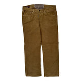 Marlboro Classics Trousers - 36W 32L Brown Cotton