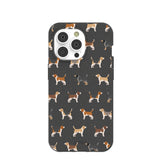 Black Beagle Buds iPhone 14 Pro Case
