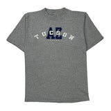 Single Stitch Tucson Arizona Unbranded College T-Shirt - XS Gray Cotton