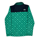 The North Face Fleece - Large Green Polyester