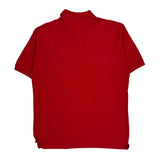 Chaps Ralph Lauren Polo Shirt - Large Red Cotton