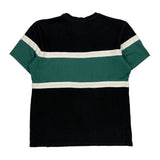 Dickies Striped T-Shirt - XL Black Cotton Blend