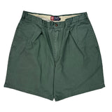 Chaps Ralph Lauren Chino Shorts - 32W 7L Green Cotton
