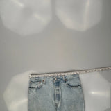 Levis 501 Jeans - 30W 30L Light Wash Cotton
