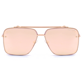 Bella -Tangle Free- Rose Gold Oversized Squared Aviators