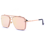 Bella -Tangle Free- Rose Gold Oversized Squared Aviators