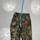 Wrangler Camo Jeans - 26W UK 6 Green Cotton