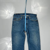 501 Levis Jeans - 33W 32L Blue Cotton