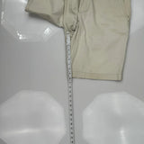 Tommy Hilfiger Chino Shorts - 34W 9L Beige Cotton