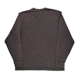 Carhartt Long Sleeve T-Shirt - Large Gray Cotton