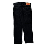 505 Levis Jeans - 34W 30L Black Denim