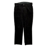 Unbranded Cord Trousers - 37″ Waist Black Corduroy