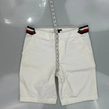 Tommy Hilfiger Chino Shorts - 31W UK 12 White Cotton