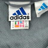 Adidas Windbreaker - Medium Gray Polyester