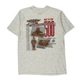 Indianapolis 500 Sport Service Single Stitch T-Shirt - XL White Cotton
