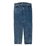 Orange Tab Levis Jeans - 35W 30L Blue Denim