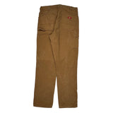 Dickies Carpenter Pants - 36W 30L Brown Cotton